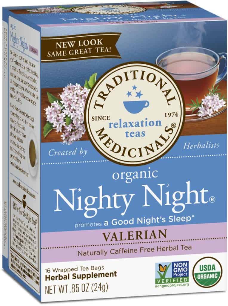 Traditional Medicinals Organic Nighty Night Valerian Relaxtion Tea