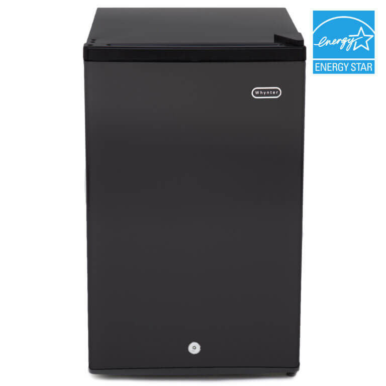 Whynter CUF-301BK 3.0 cu. ft. Energy Star Upright Freezer with Lock