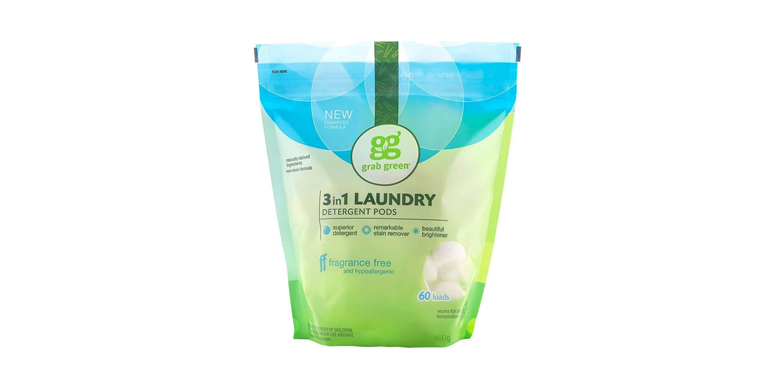 Grab Green Plant Based and Mineral Based Laundry Detergent Pods