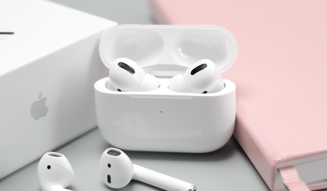 airpods in photo